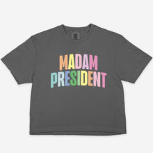 Madam President Boxy Cropped Tee