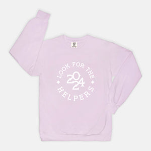 LOOK FOR THE HELPERS | BOXY CREWNECK