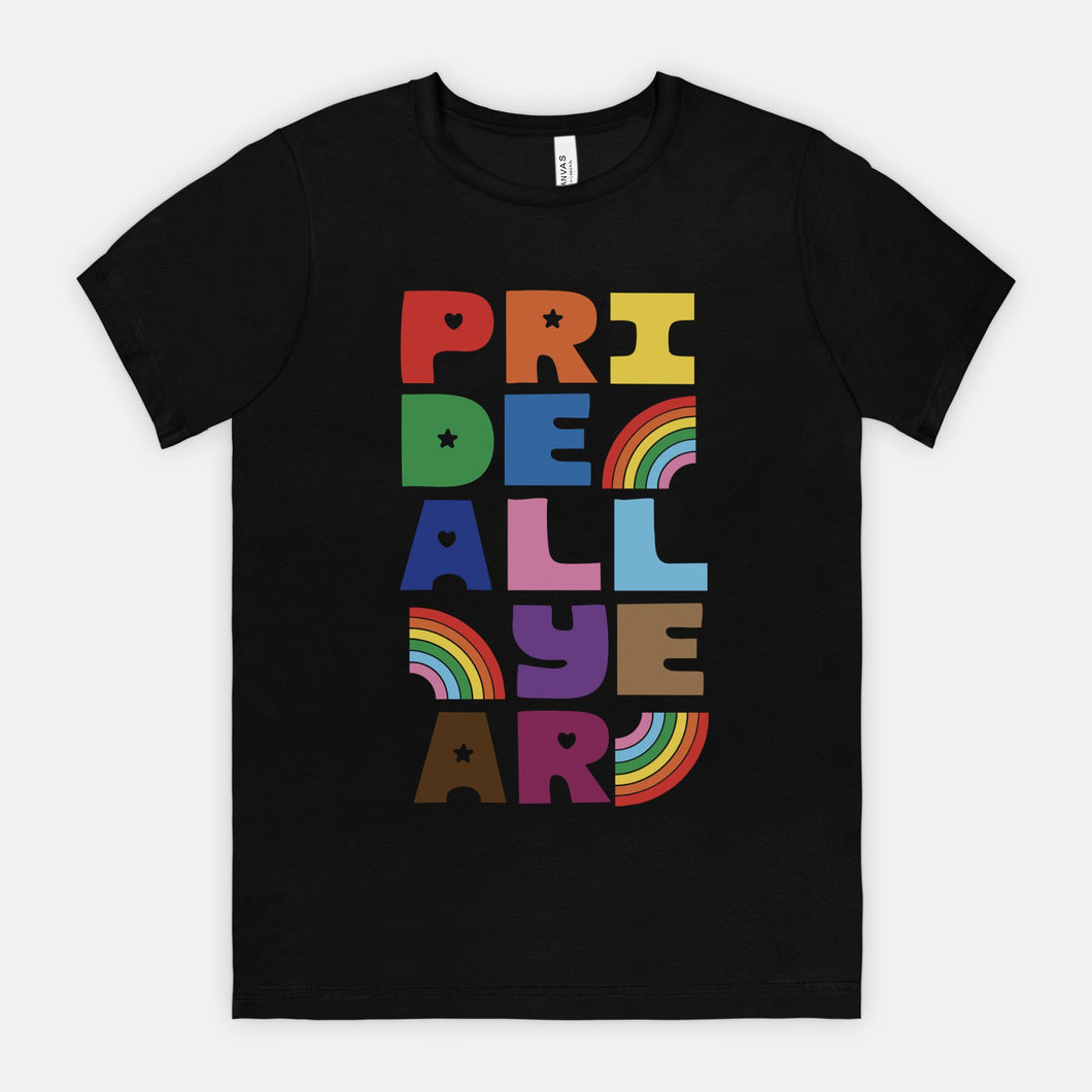 PRIDE ALL YEAR | ADULT SOFT TEE