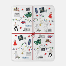 LOVE ACTUALLY | SHERPA BLANKET | 50 x 60