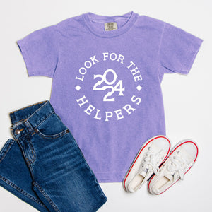 LOOK FOR THE HELPERS | YOUTH TEE