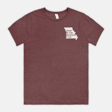 what in the MO f adult tee