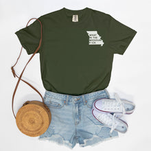 what in the MO f boxy tee