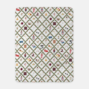UNFORTUNATELY AN AMERICAN GIRL | SHERPA BLANKET | 50" x 60"