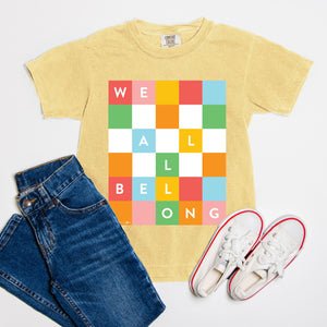 WE ALL BELONG | YOUTH BOXY TEE | AUTISM TN
