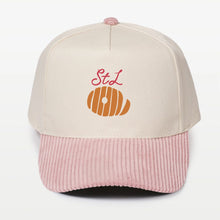 STL BAGEL | EMBROIDERED CORDUROY BRIM HAT