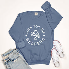 LOOK FOR THE HELPERS | BOXY CREWNECK