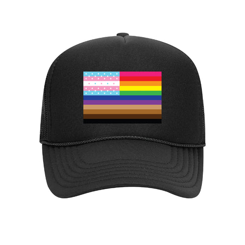 INCLUSIVE FLAG | TRUCKER HAT