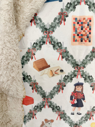 UNFORTUNATELY AN AMERICAN GIRL | SHERPA BLANKET | 50