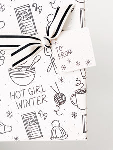 HOT GIRL WINTER | 4 GIFT TAGS