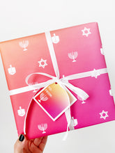 PINK HANNUKAH | 4 GIFT TAGS