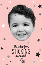CUSTOM BIRTHDAY PARTY FAVORS | STICKER SHEETS <p style=font-size:12px>*more colors</p>