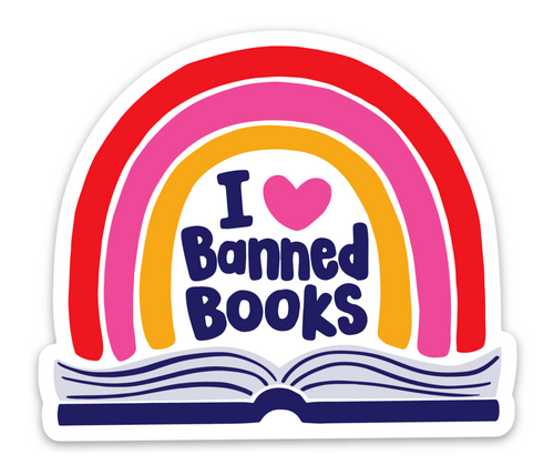 BANNED BOOKS | STICKER