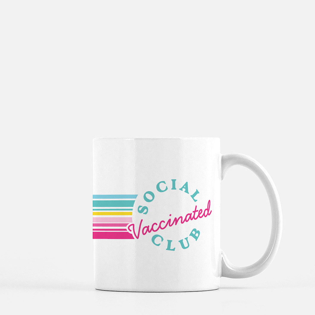 VACCINATED SOCIAL CLUB | MUG <p style=font-size:12px>*2 sizes</p>