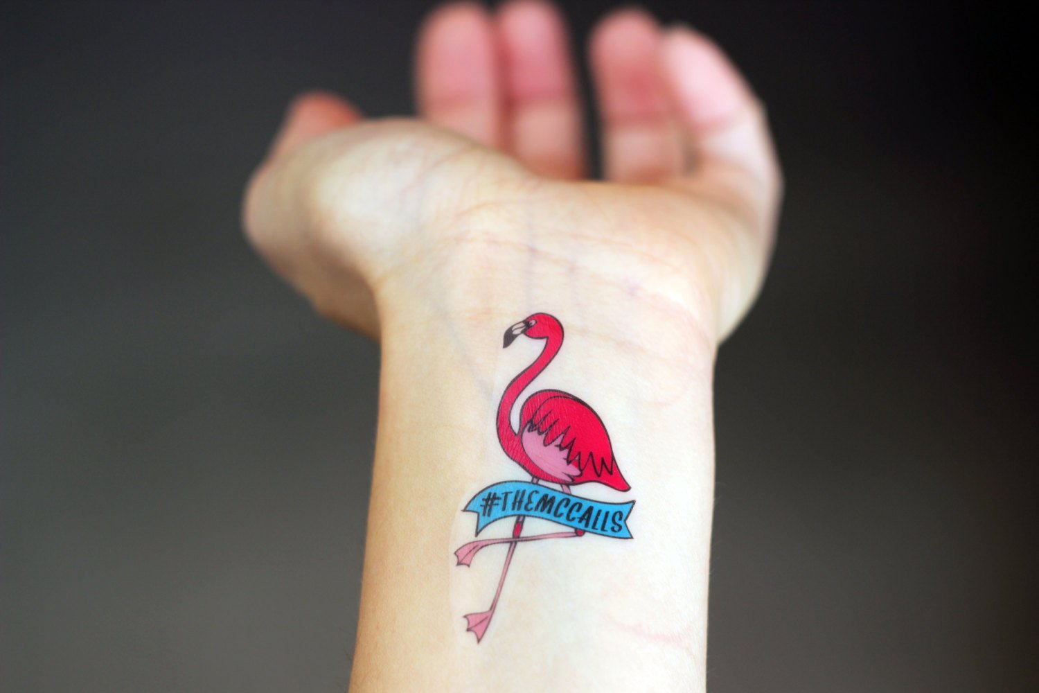 Flamingo Temporary Tattoo, Perfect for Festival, Holiday, All Long Summer -  Etsy