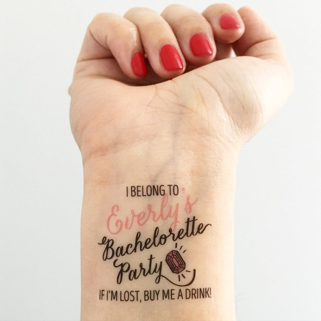 Stunning Temporary Tattoos for Your Bachelorette Party