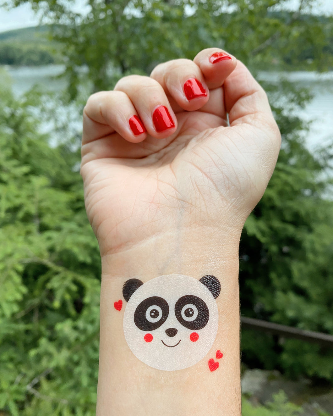 Ridiculously realistic panda with halftone color smear done by Heart Casket  at Black Sparrow in Moncks Corner, SC. Its perfect. Took ~6 hours of chair  time. : r/tattoos