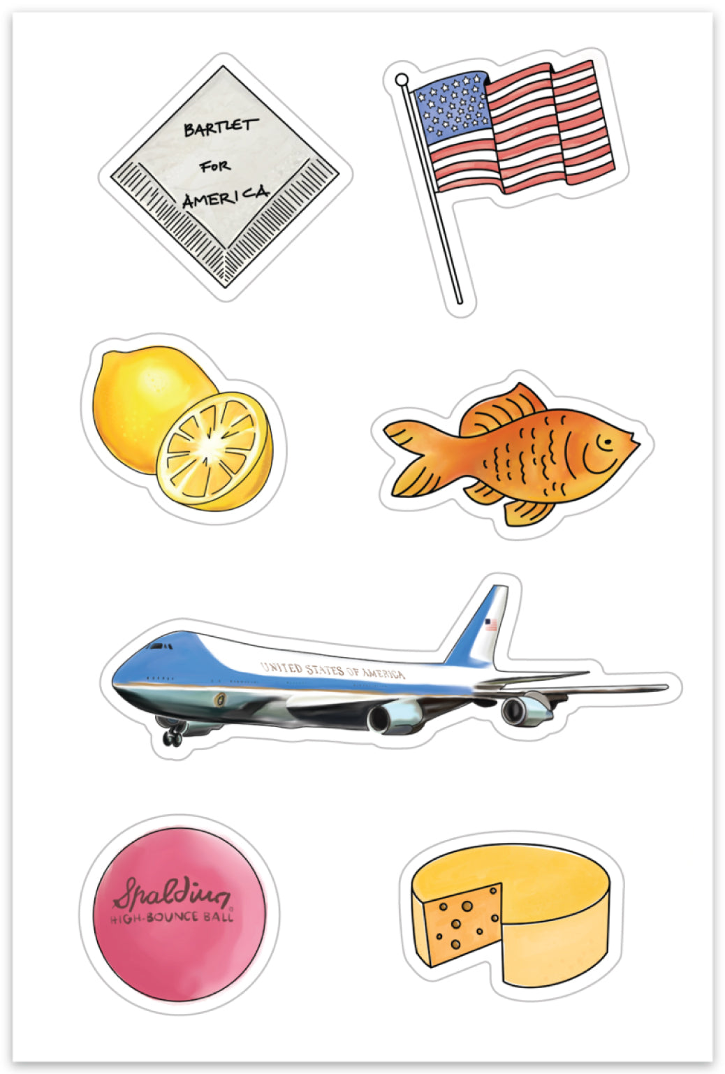 THE WEST WING | ACCESSORY STICKERS